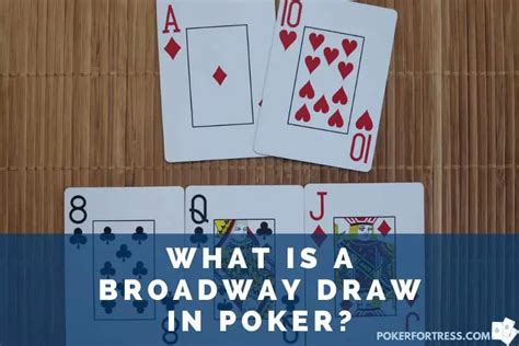 broadway draw poker|How to Play Broadway Cards in Tournaments .